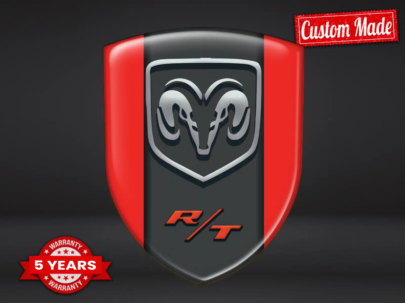 Dodge Adesivi Business Personalizzati Pro Max Durevoli